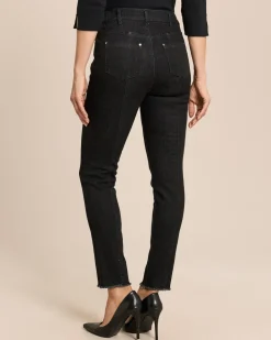 Slim Fit Jeans mit Nieten