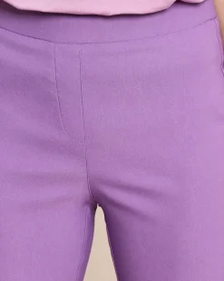 Slim Fit Schlupfhose verkürzt