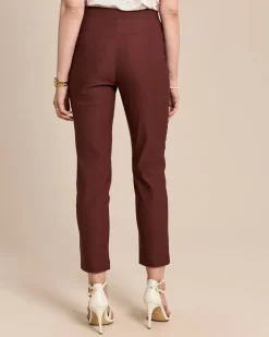 Slim Fit Schlupfhose verkürzt