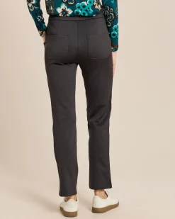 Slim Fit Thermohose Scuba Touch