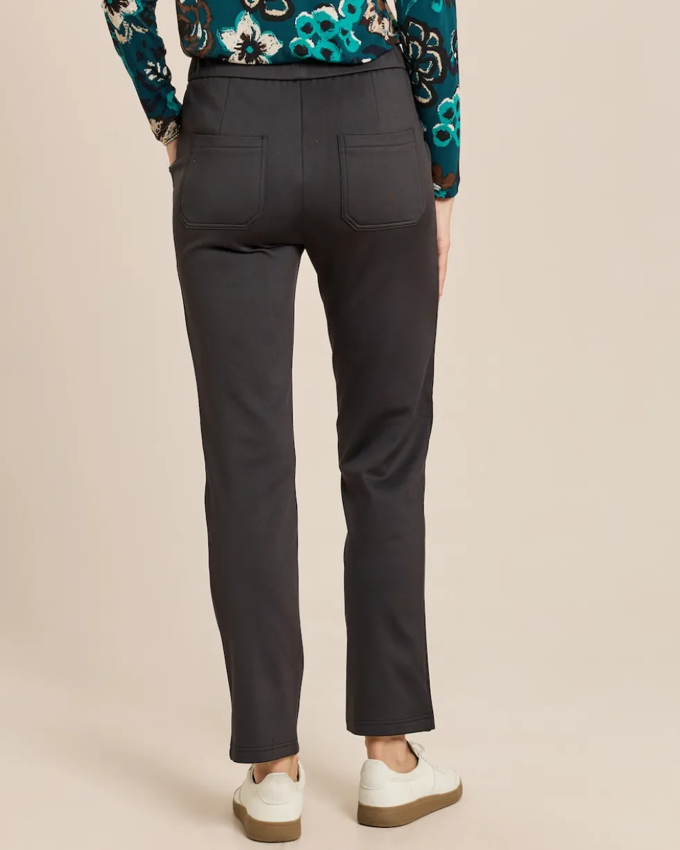 Slim Fit Thermohose Scuba Touch