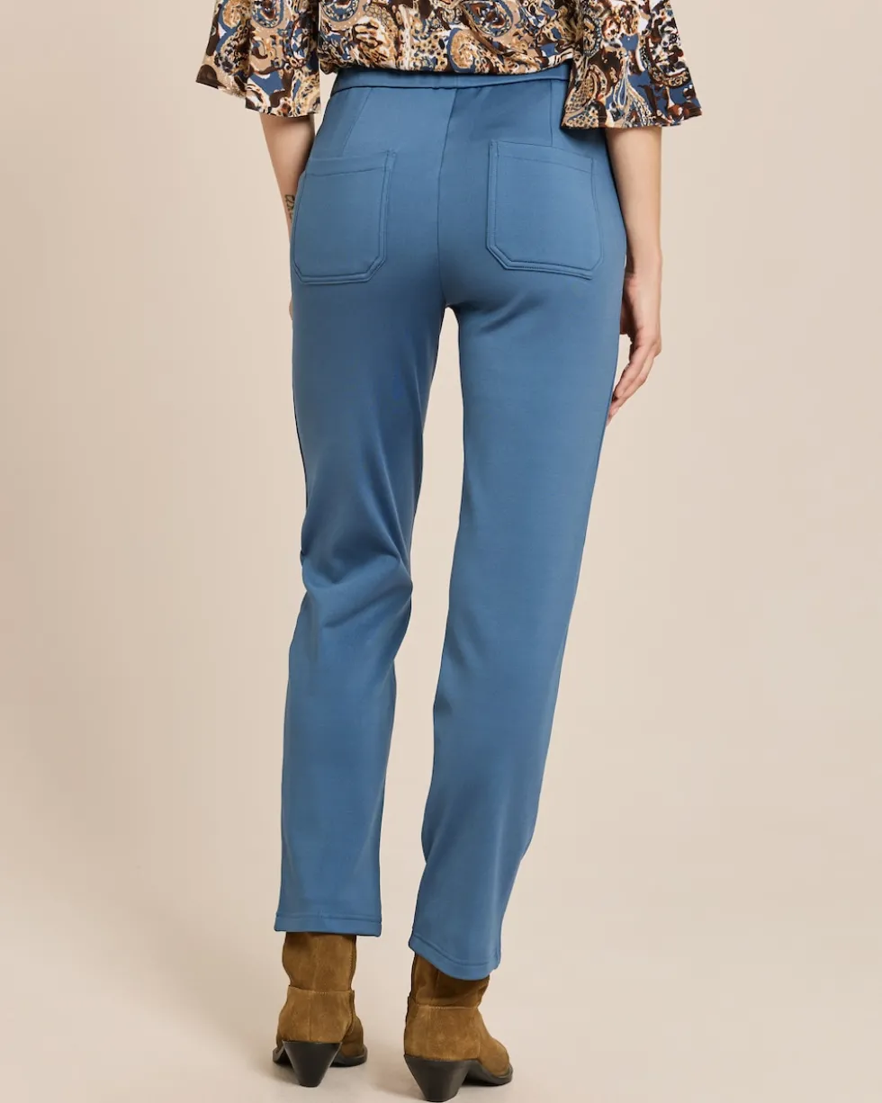 Slim Fit Thermohose Scuba Touch