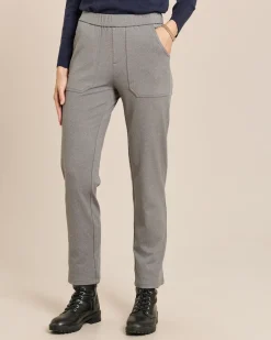 Slim Fit Thermohose Scuba Touch