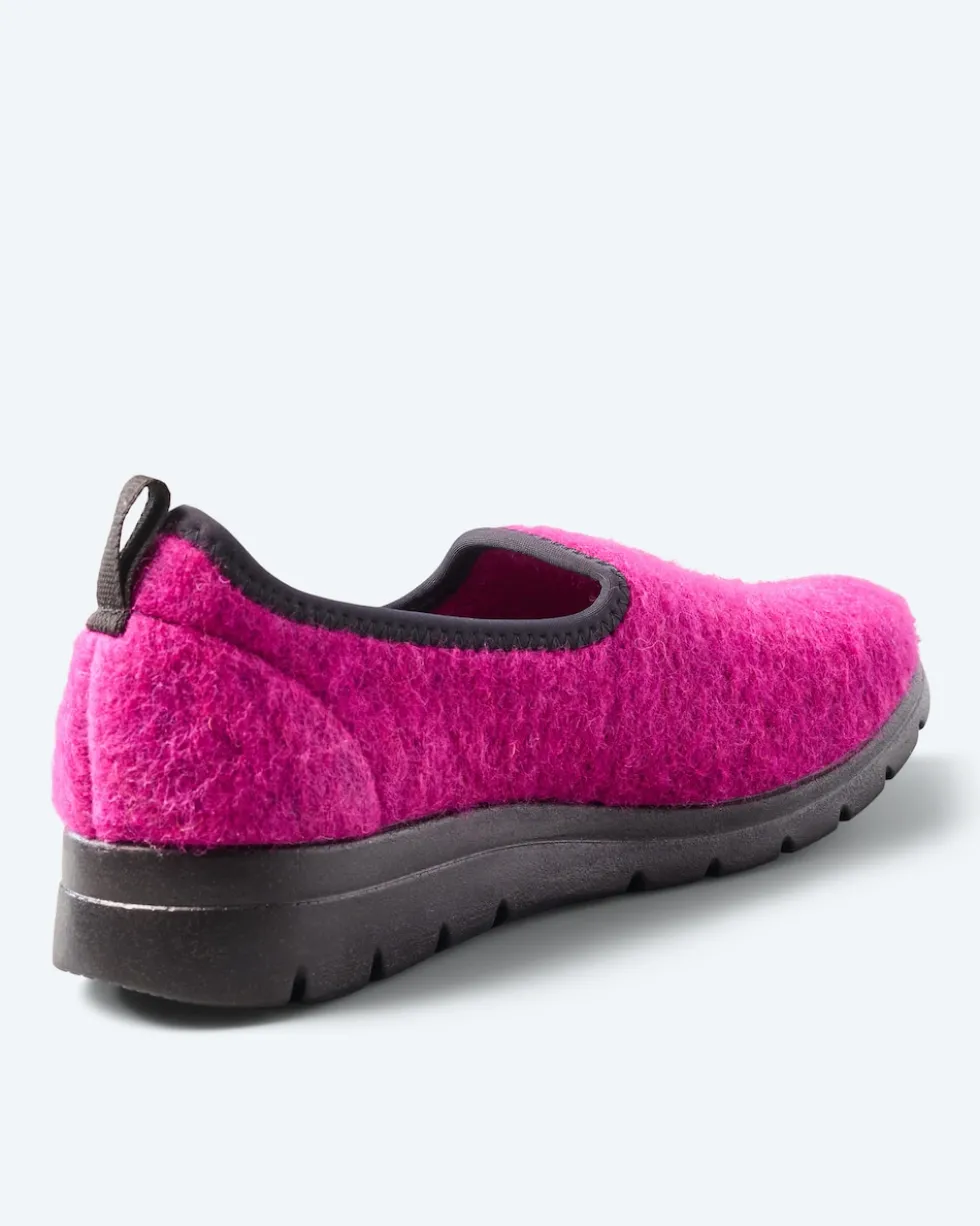 Slipper aus Wolle