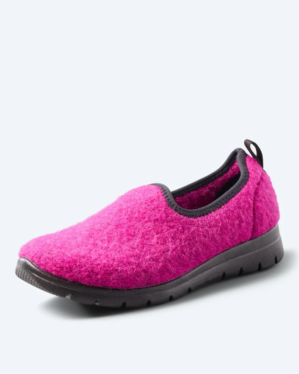 Slipper aus Wolle