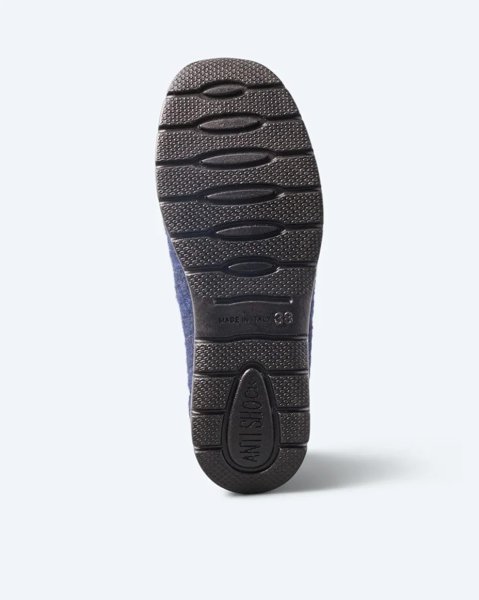 Slipper aus Wolle