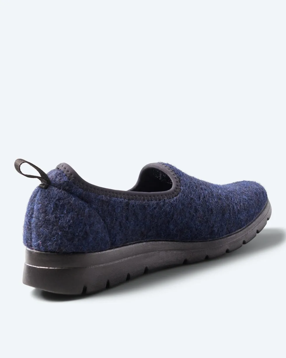 Slipper aus Wolle