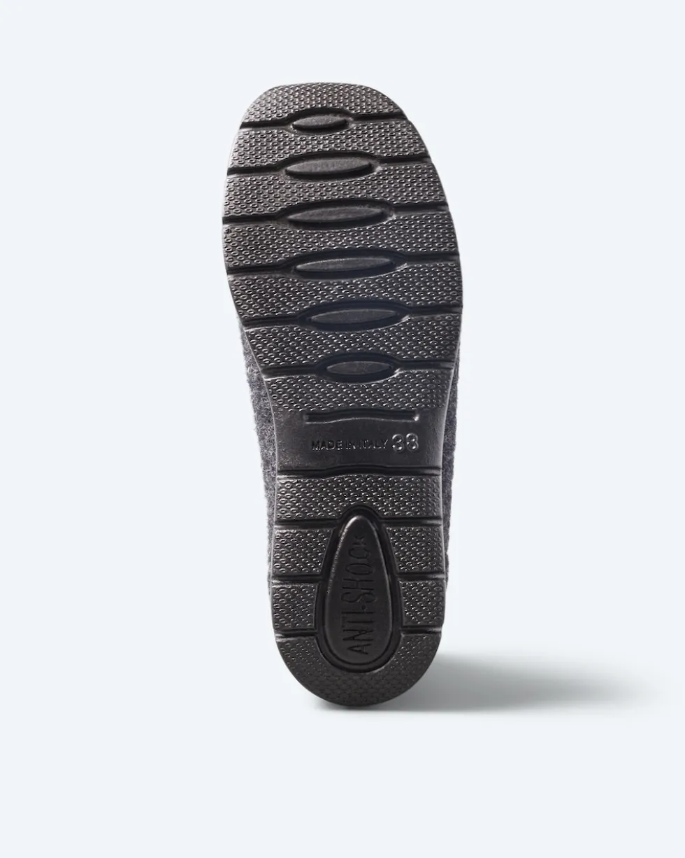 Slipper aus Wolle