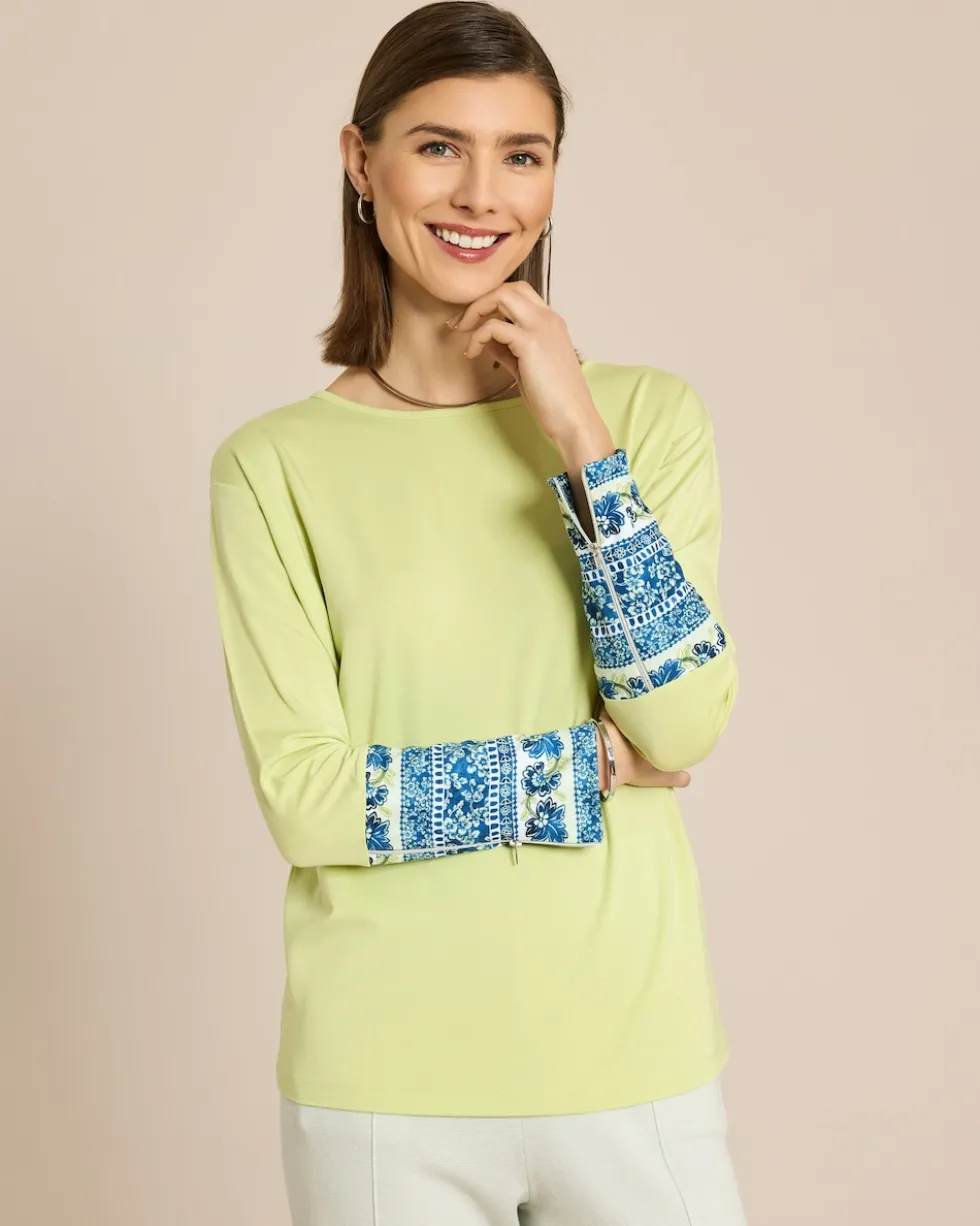 SoftShine Jersey Shirt mit Detail
