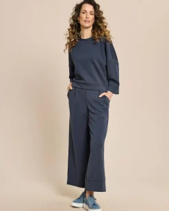 Soft Sweat Hose mit Bundfalte