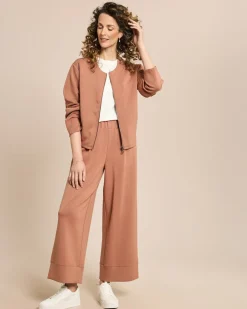 Soft Sweat Hose mit Bundfalte