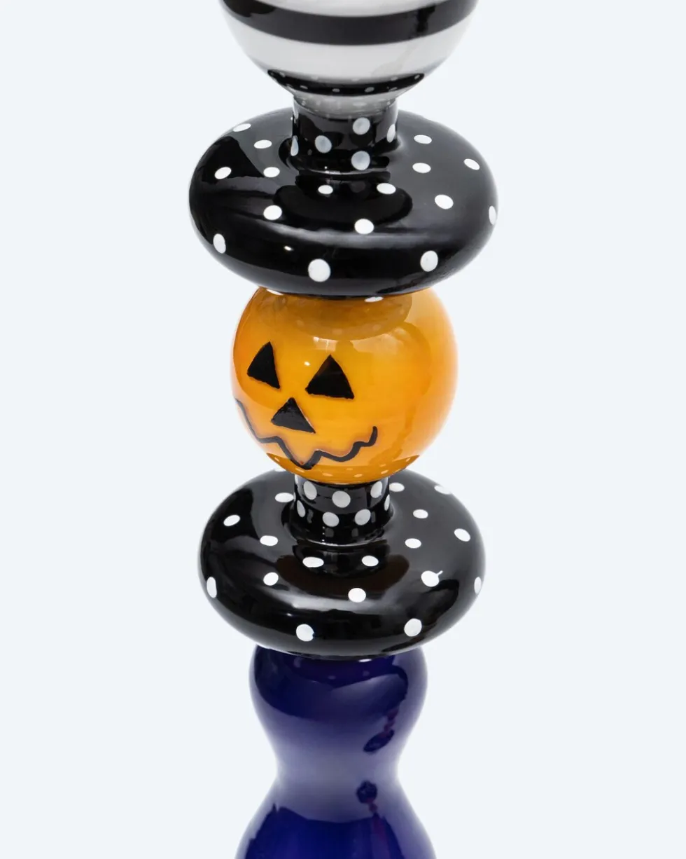 Stabkerzenhalter "Halloween", 2tlg.