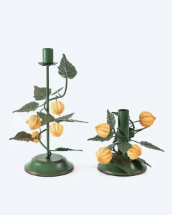 Stabkerzenhalter "Physalis", 2tlg.