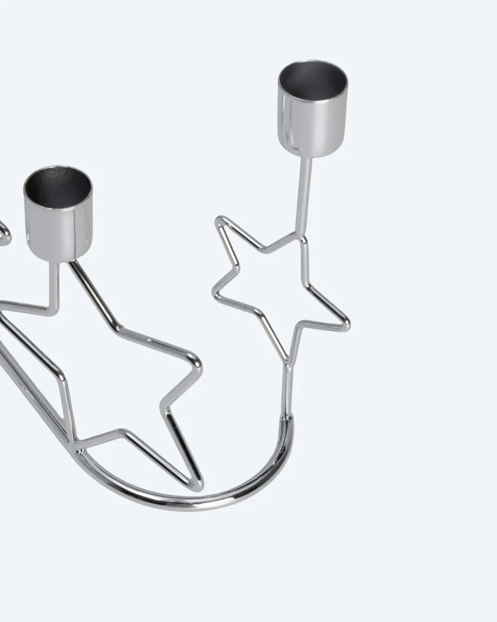 Stabkerzenhalter "Sterne"