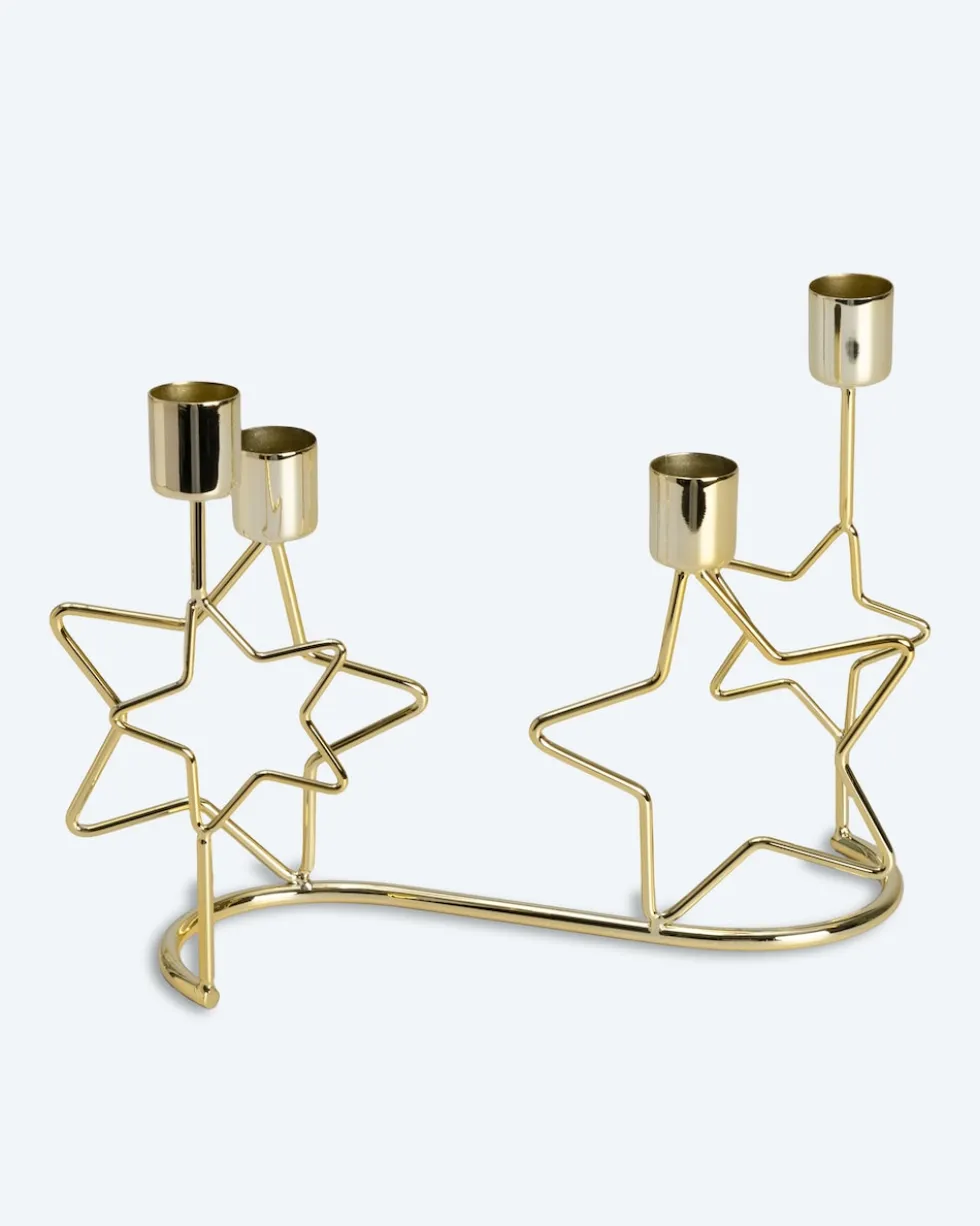 Stabkerzenhalter "Sterne"