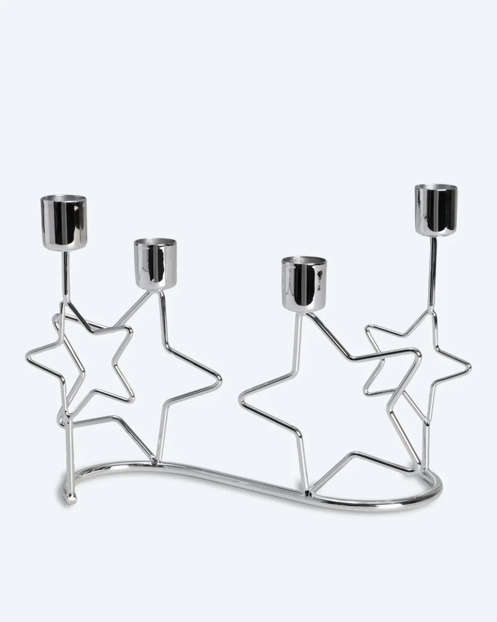 Stabkerzenhalter "Sterne"