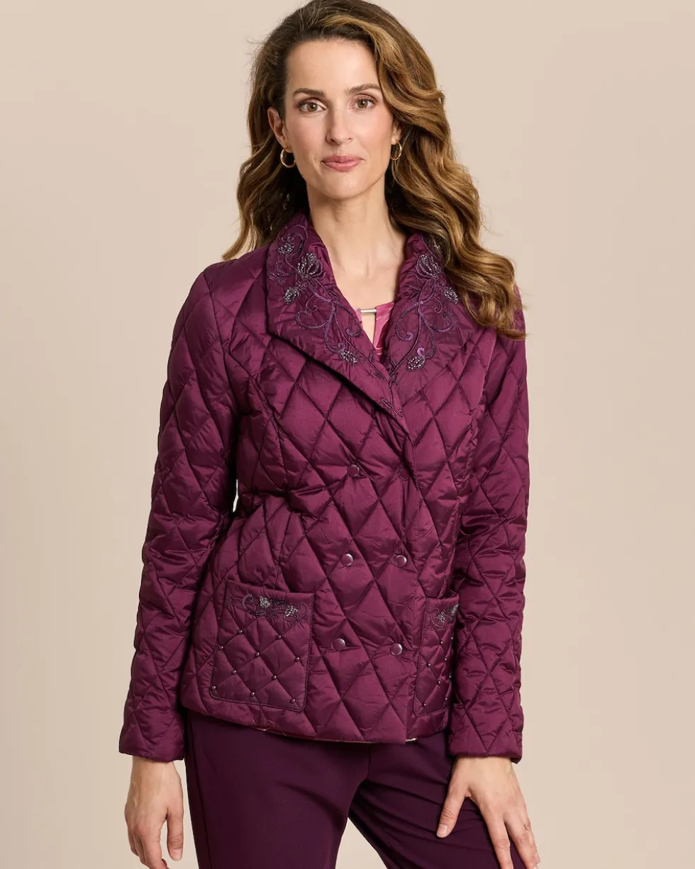 Steppjacke bestickt