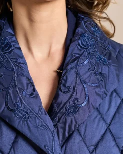 Steppjacke bestickt