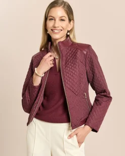 Steppjacke im Bikerstil