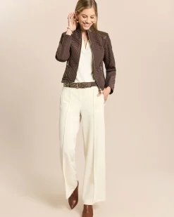 Steppjacke im Bikerstil