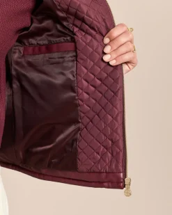 Steppjacke im Bikerstil