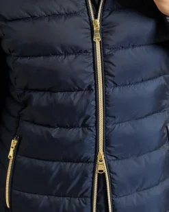 Steppjacke mit Fake-Down-Füllung