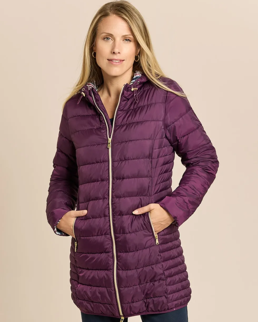 Steppjacke mit Fake-Down-Füllung