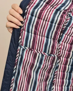 Steppjacke mit Fake-Down-Füllung