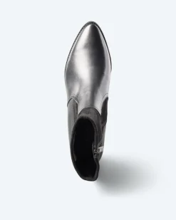 Stiefelette mit kleinem Absatz