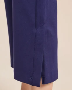 Straight Hose aus Ponte mit Schlitz