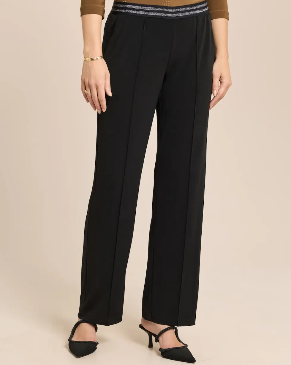 Straight Hose mit Biese und Elastikbund