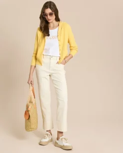Straight Leg Cropped Jeans
