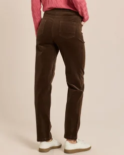 Straight Leg Hose aus Babycord