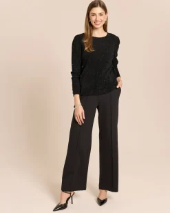 Straight Leg Hose aus Ponte di Roma