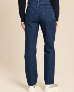 Straight Leg Jeans mit LOVE Detail