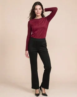 Straight Leg Strickhose