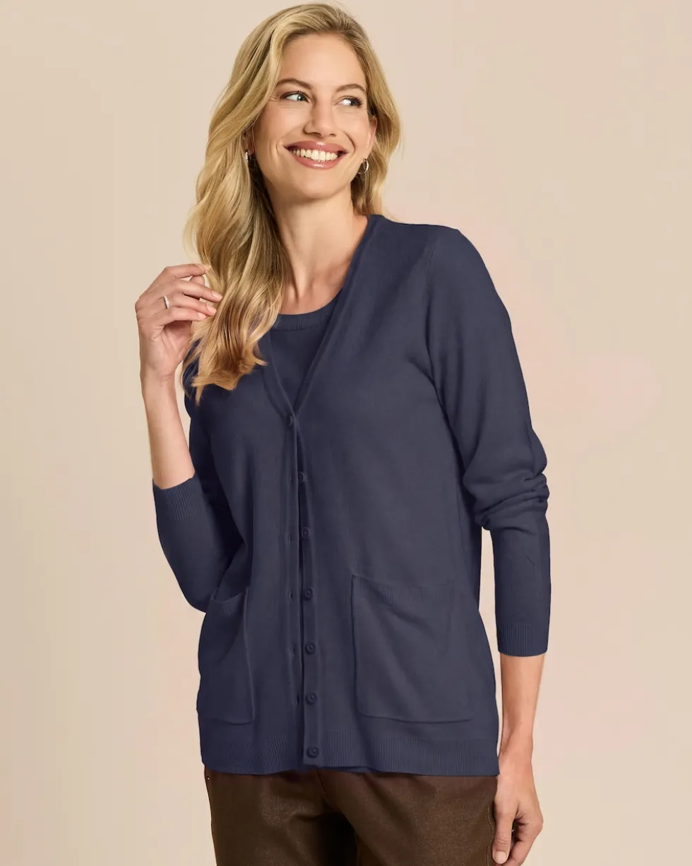 Strickjacke Cashmere Feeling