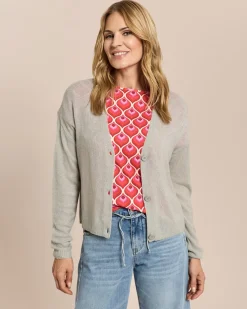 Strickjacke mit Knopfleiste