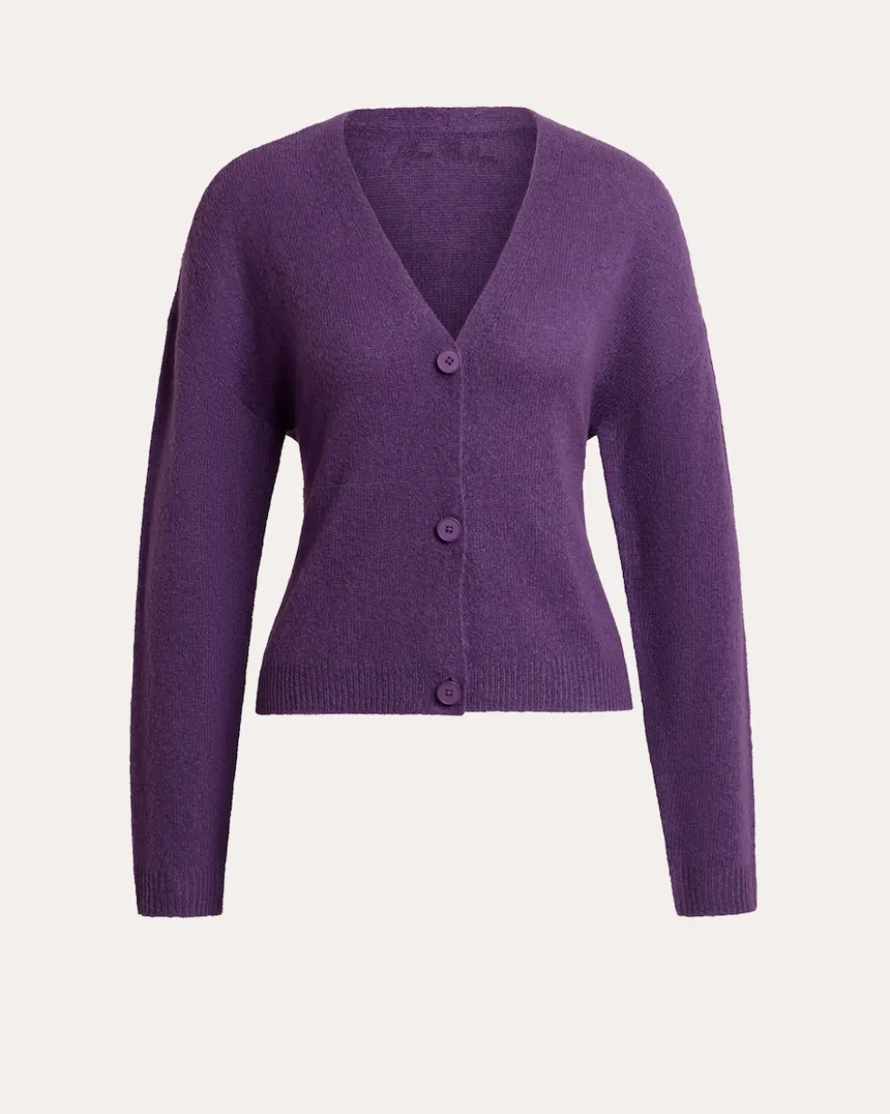Strickjacke mit Knopfleiste