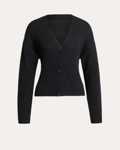 Strickjacke mit Knopfleiste