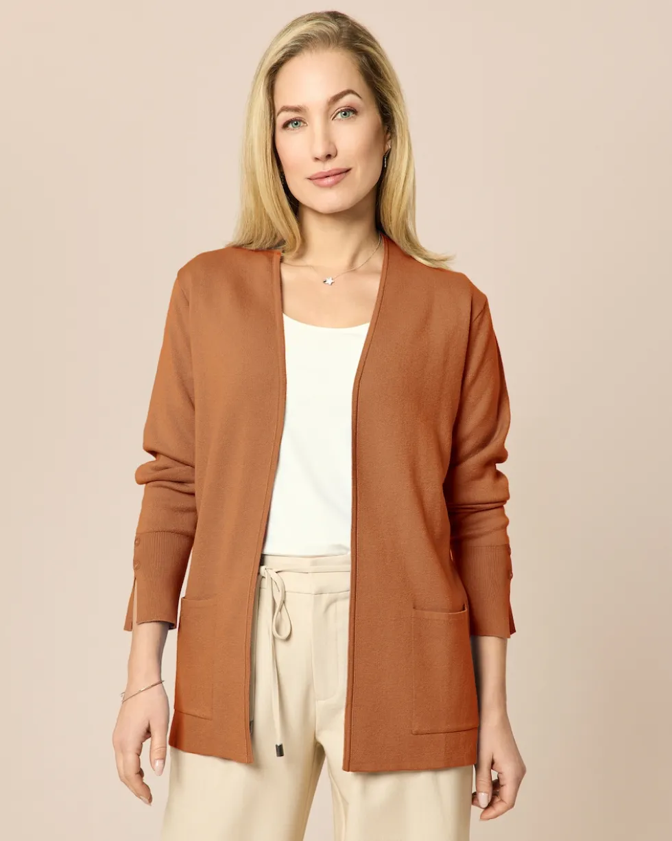 Strickjacke mit Taschen