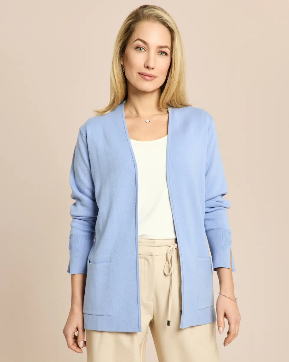 Strickjacke mit Taschen