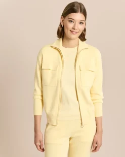 Strickjacke mit Zipper