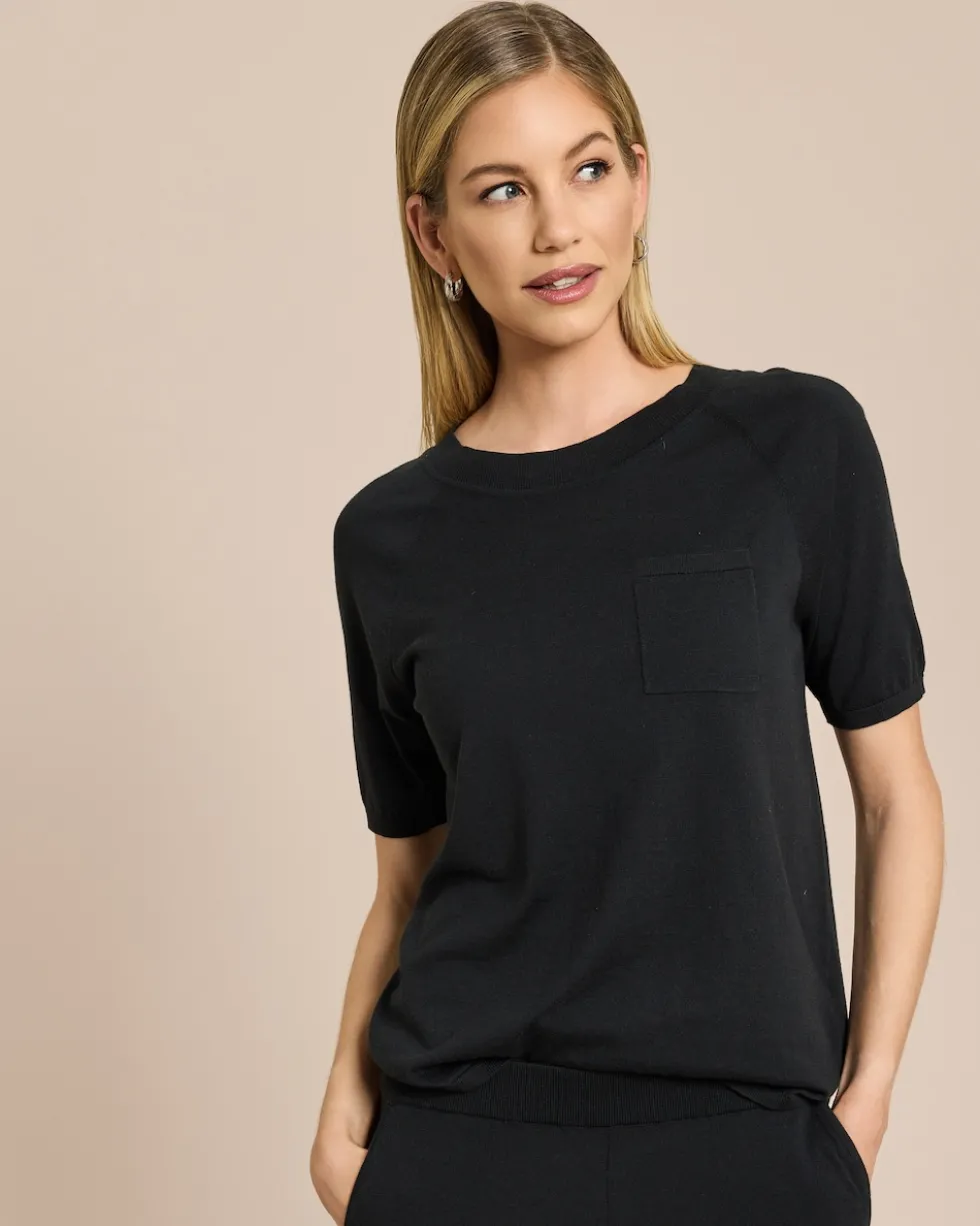 Strickshirt mit COOLMAX®-Faser