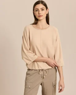 Strickshirt mit Fledermausarm