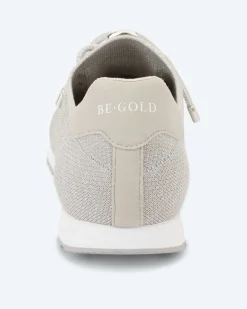 Stricksneaker mit Glitzer