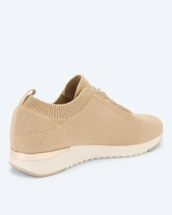 Stricksneaker mit Pailletten