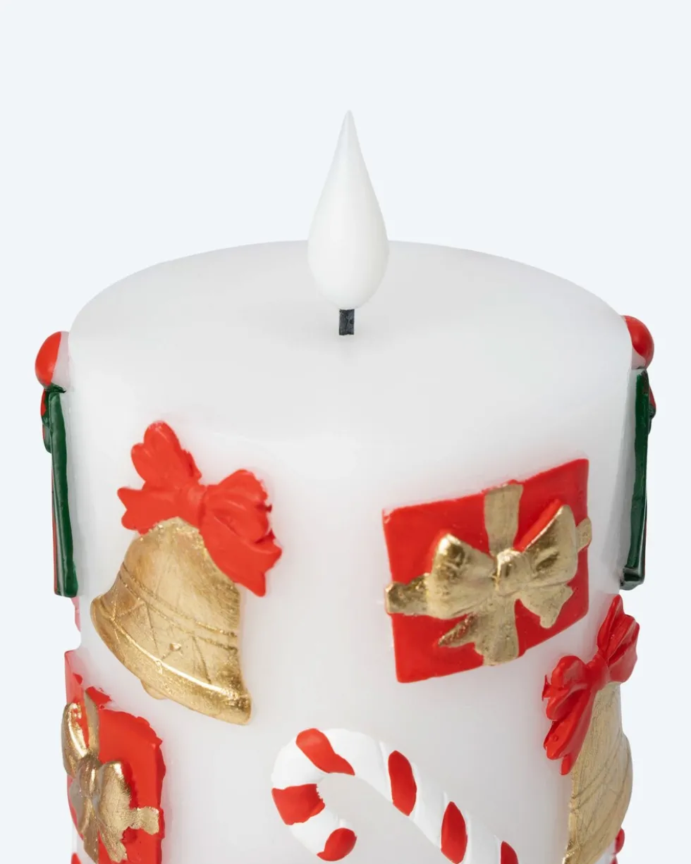 Stumpenkerzen „Weihnachtsmotive