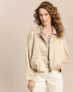 Suede Blouson