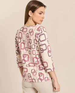 Sweatshirt mit Alloverdruck